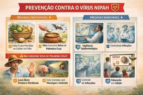 Prevenção contra o vírus Nipah